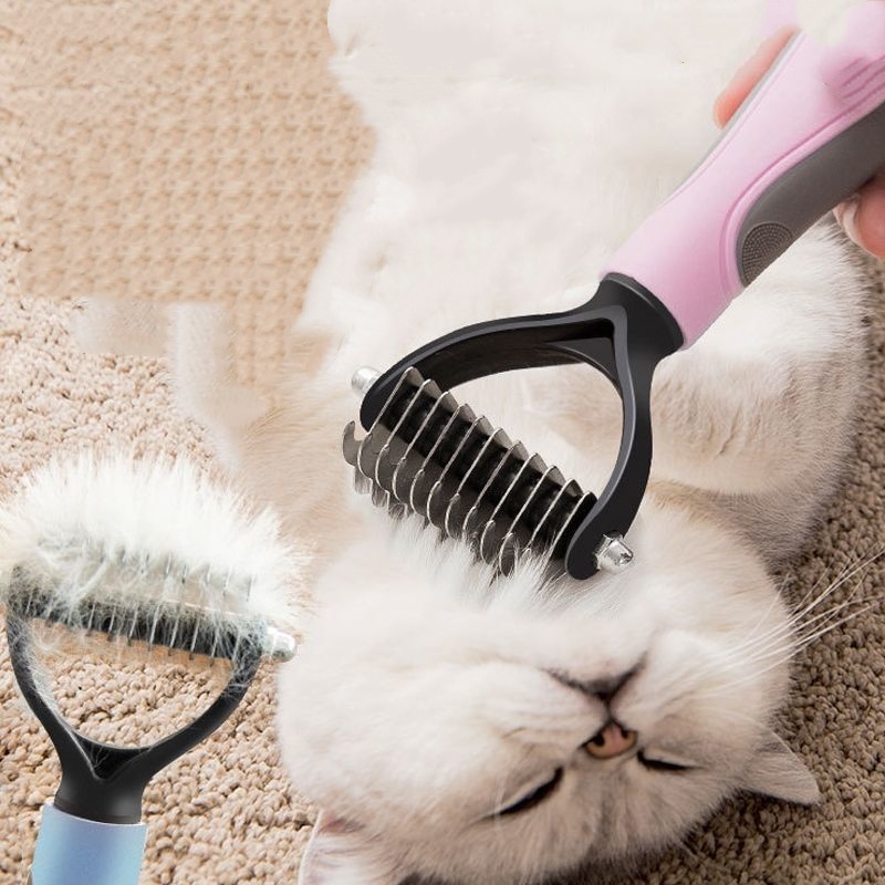 Pet Supplies Dropshipping - Sikat Penghilang Bulu Hewan Peliharaan Dua