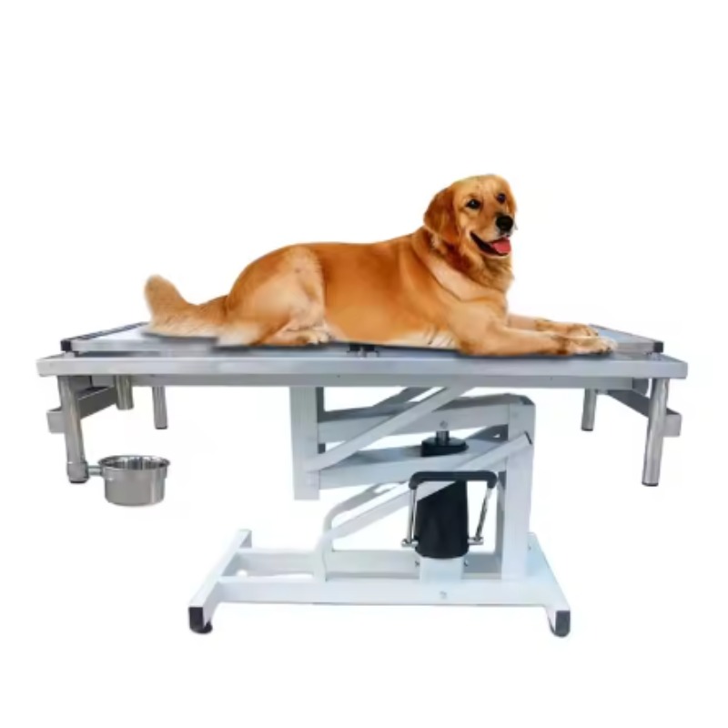 Pet Supplies Vet Clinic - Meja Operasi Hewan dari Baja Anti