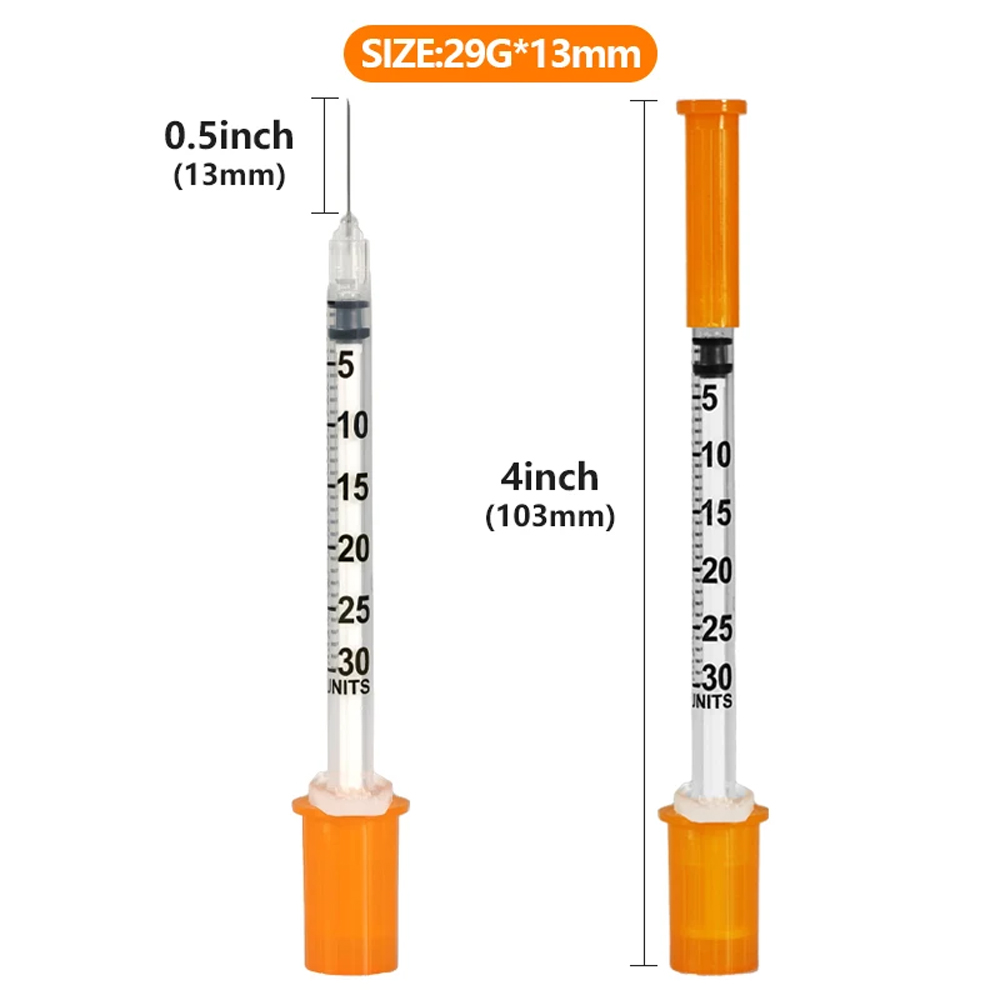 100 Buah 0.3Ml 29G 13Mm Jarum  - Pet Supplies Vet Clinic ulasan dan harga