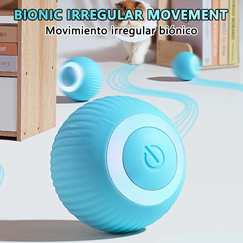 Bola Interaktif Kucing Mainan  - Interactive Cat Toy ulasan dan harga