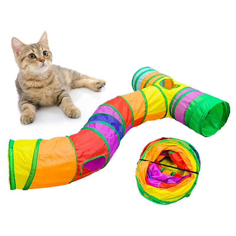 Mainan kucing berbentuk tabung - Interactive Cat Toy ulasan dan harga
