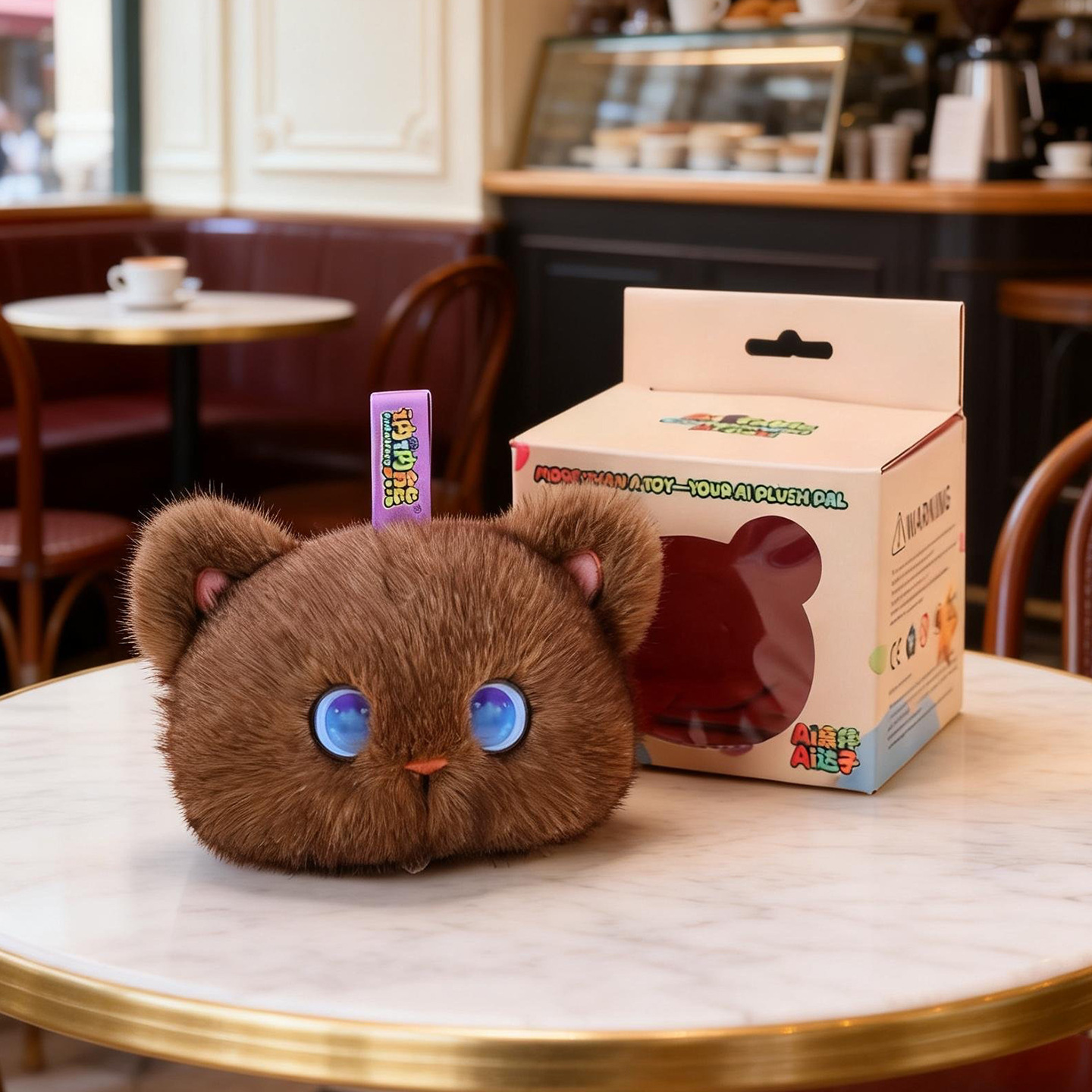 Mainan Kucing Boneka AI Tobot, - Interactive Cat Toy ulasan dan harga