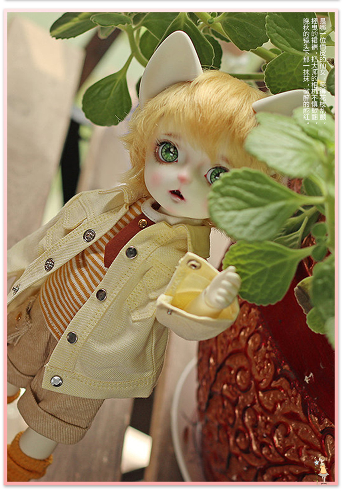 Baru 26Cm 1/6 Kucing GOKI Bjd  - Interactive Cat Toy ulasan dan harga