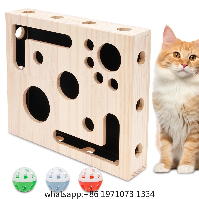 Kotak Mainan Pengasah Kuku Kuc - Interactive Cat Toy ulasan dan harga
