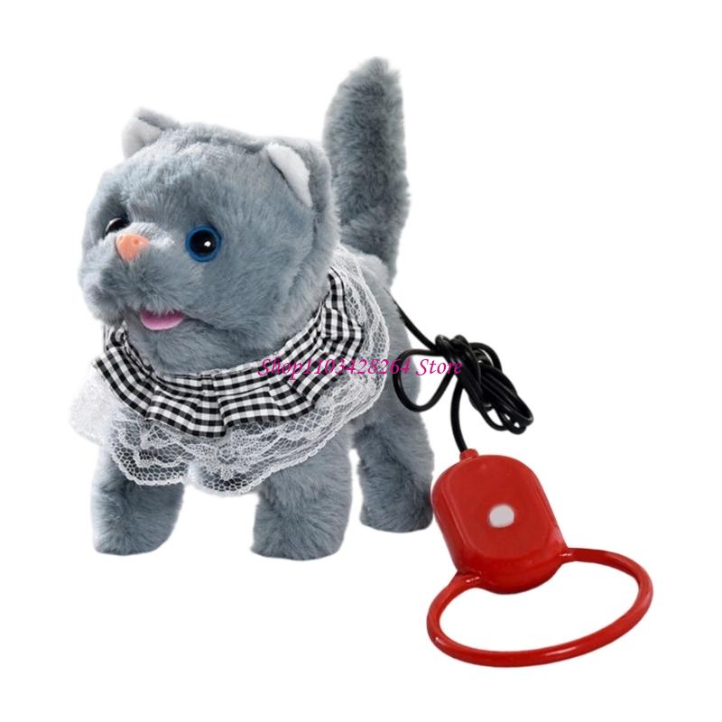 Mainan Hewan Mewah Berjalan ya - Interactive Cat Toy ulasan dan harga