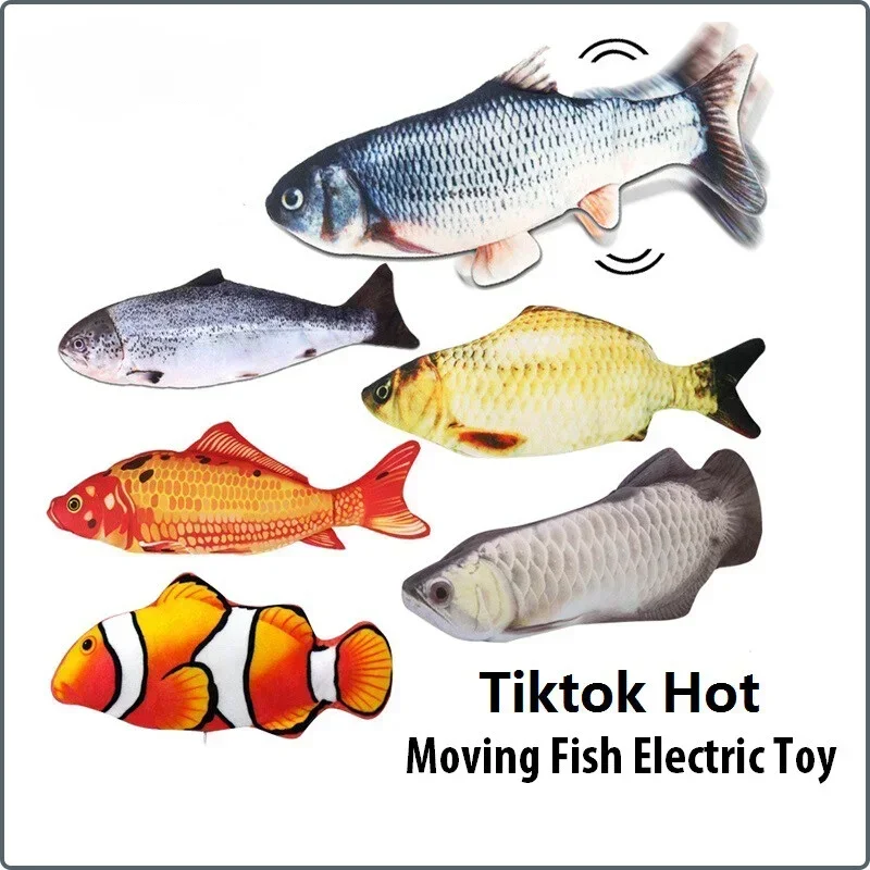 Mainan Kucing Simulasi Ikan El - Interactive Cat Toy ulasan dan harga