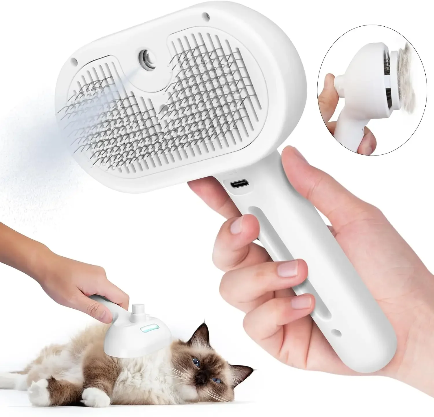 Sisir Semprot Rambut Hewan Pel - Pet Supplies Dropshipping ulasan dan harga